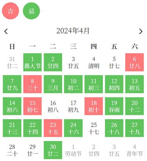 4月入厝好日子|2024年4月入宅黄道吉日一览表